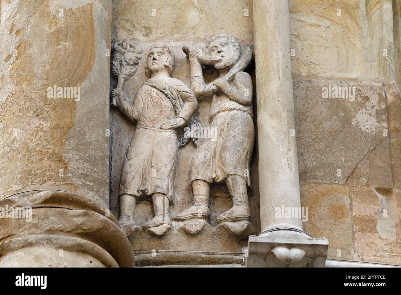 Allegorical representation of the months March and April - Apse ...