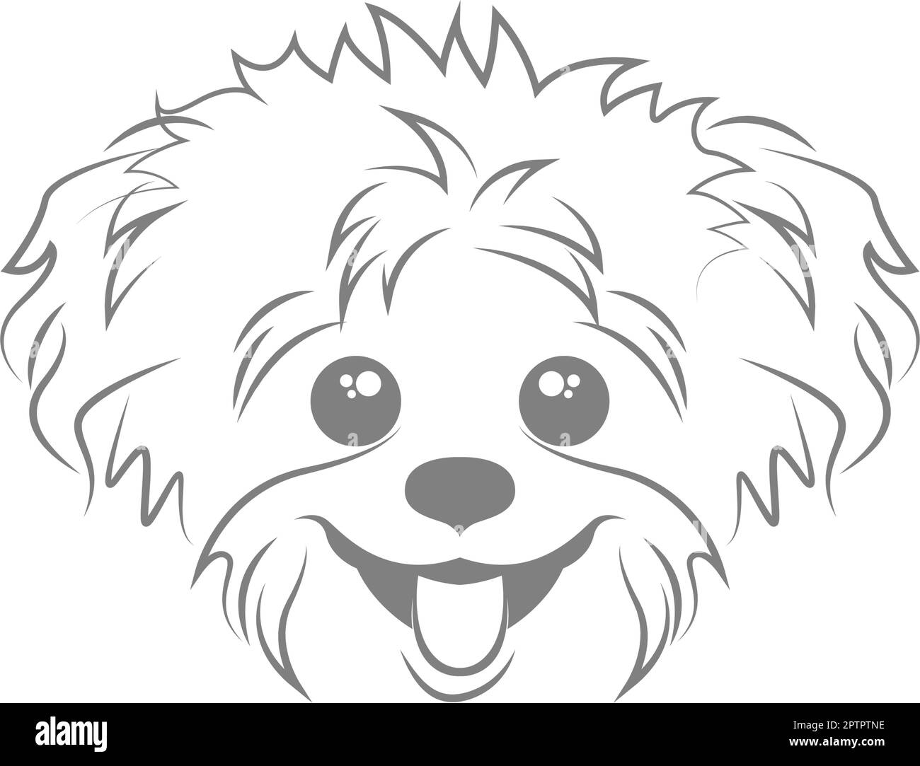 Puppy icon logo design Stock Vector Image & Art - Alamy