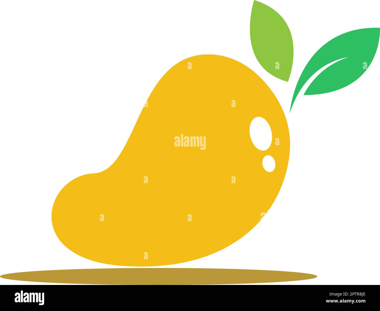 Mango icon logo design Stock Vector Image & Art - Alamy