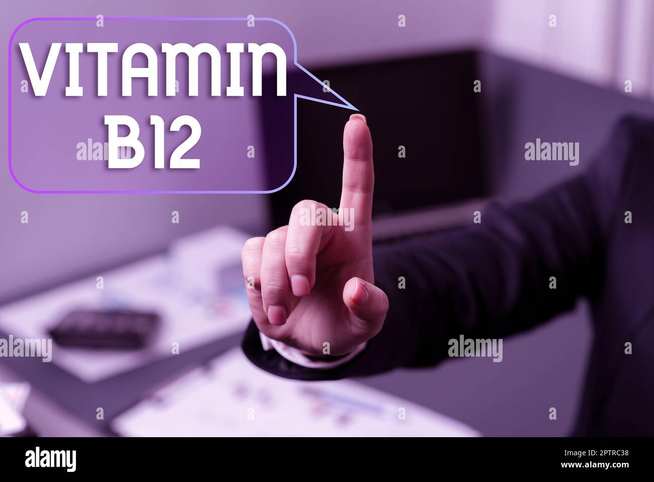 Conceptual display Vitamin B12, Concept meaning Group of substances