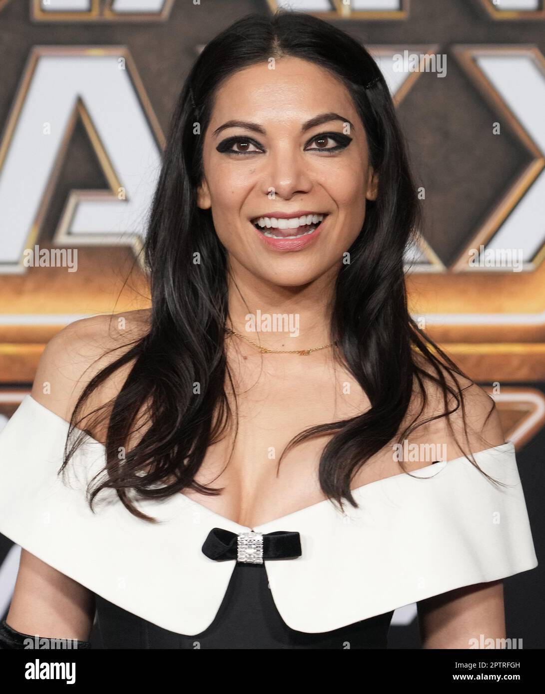 Los Angeles, USA. 27th Apr, 2023. Ginger Gonzaga arrives at the GUARDIANS OF THE GALAXY VOL. 3