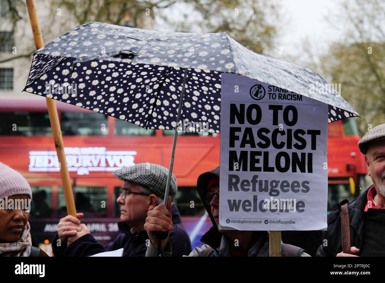 London, UK. 27th Apr, 2023. Meloni, the Italian prime minister