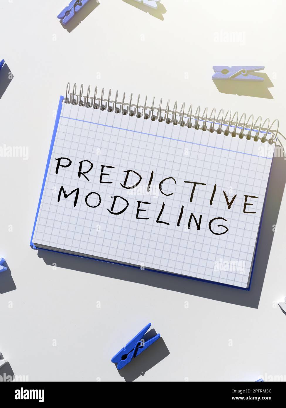 Sign displaying Predictive Modeling, Business overview maintenance strategy driven by predictive analytics Stock Photo