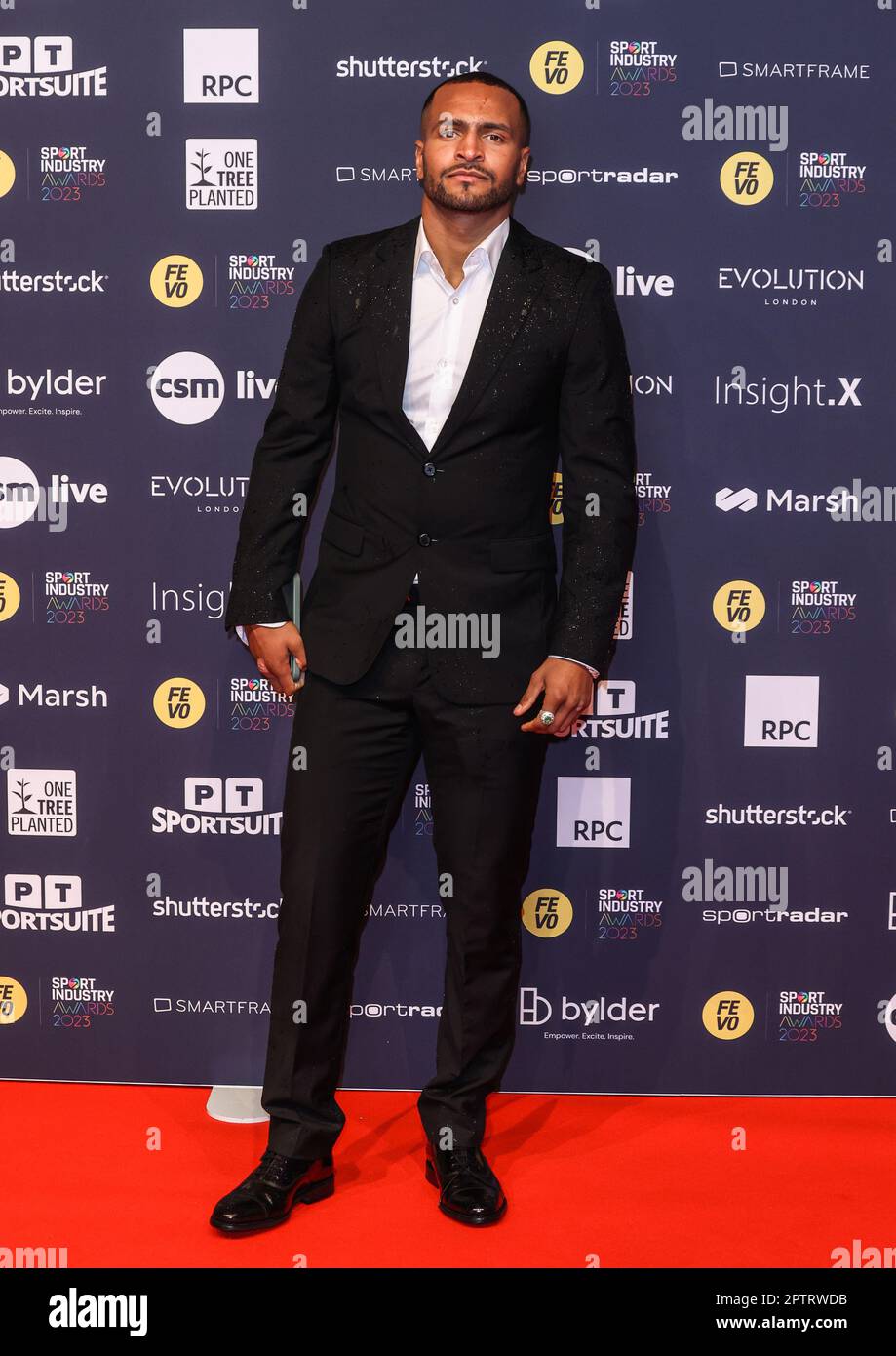 Harlem Eubank seen attending the Sport Industry Awards 2023 at