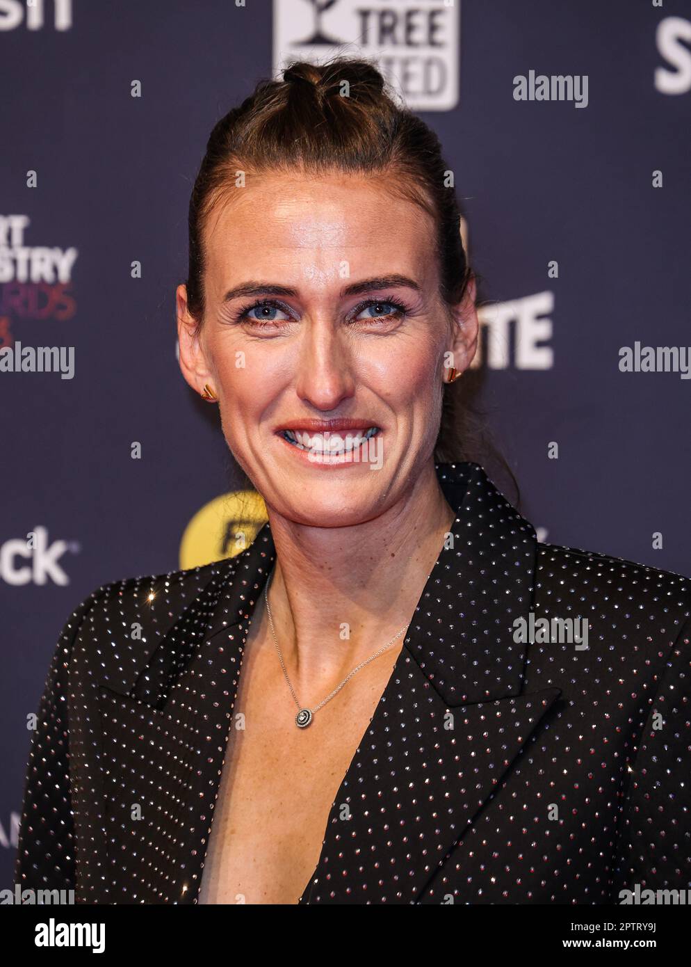 London, UK. 27th Apr, 2023. Jill Scott seen attending the Sport