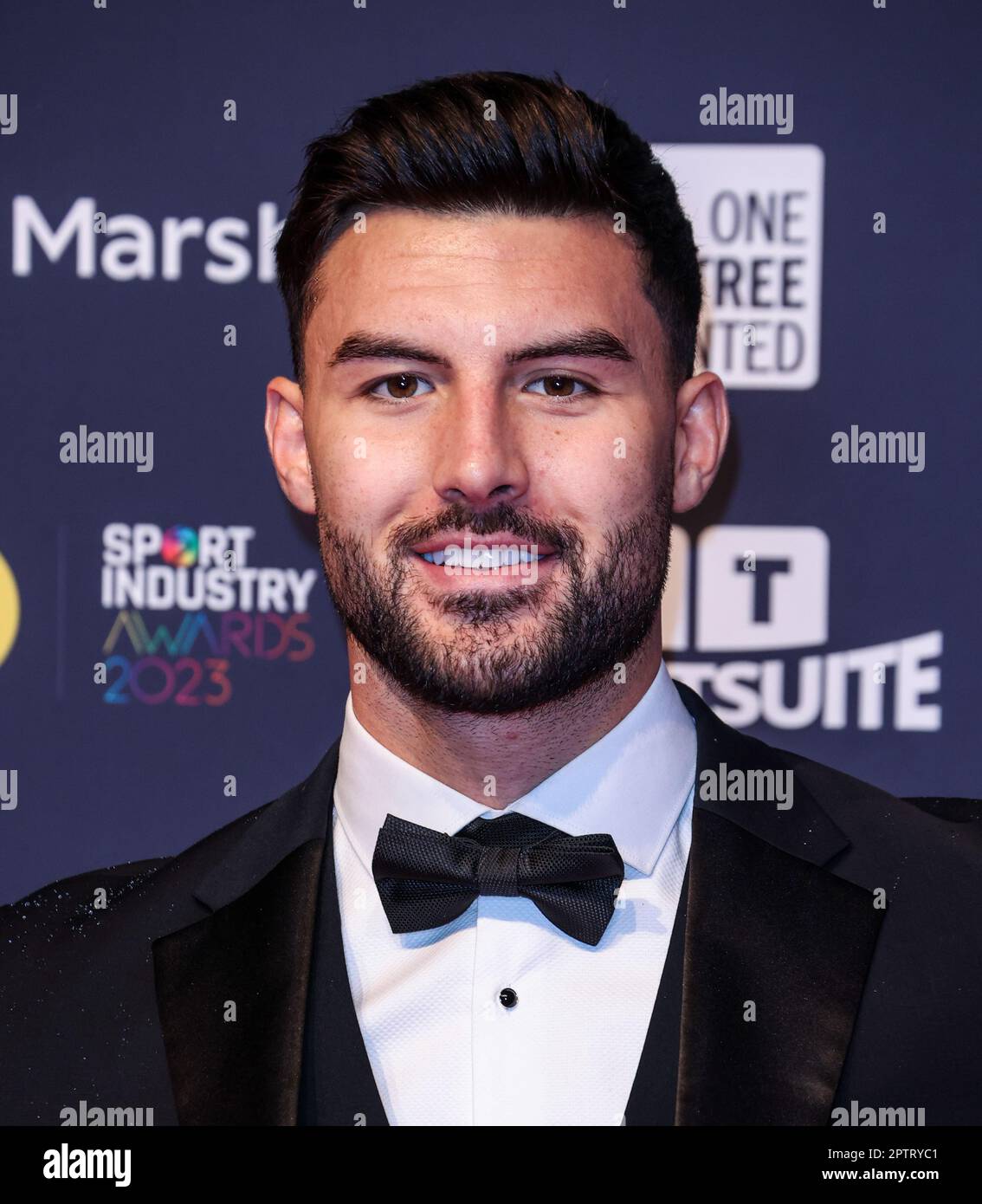London, UK. 27th Apr, 2023. Liam Reardon seen attending the Sport
