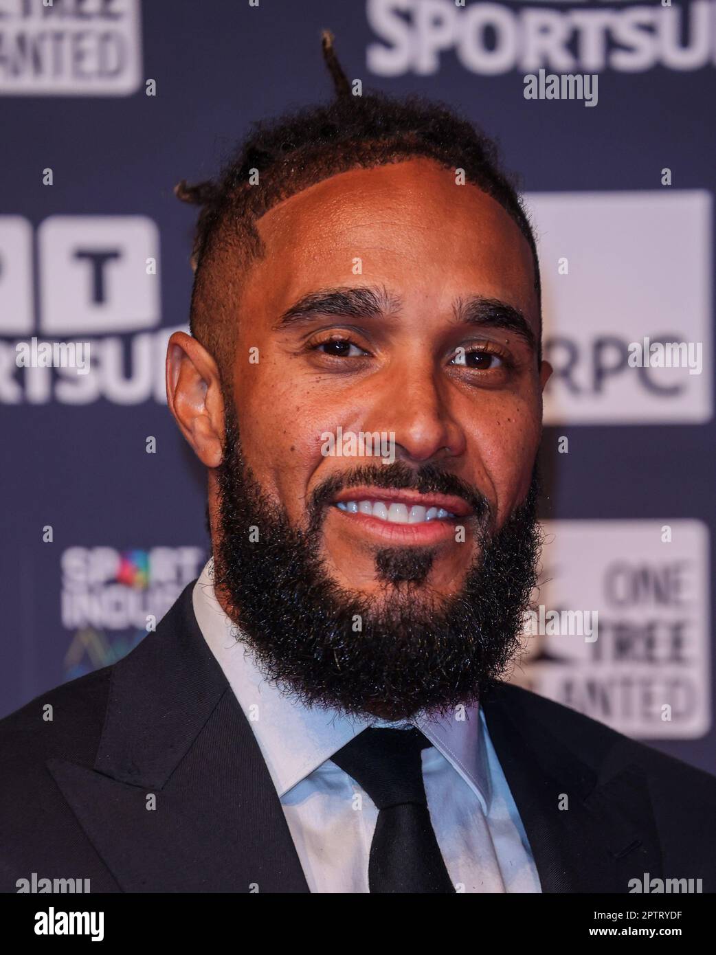 London, UK. 27th Apr, 2023. Ashley Williams seen attending the Sport
