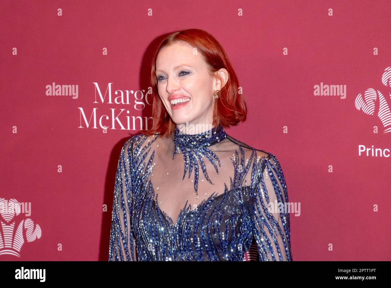 Karen Elson attends 2023 The Prince's Trust Gala at Cipriani South Street in New York City. (Photo by Ron Adar / SOPA Images/Sipa USA) Stock Photo