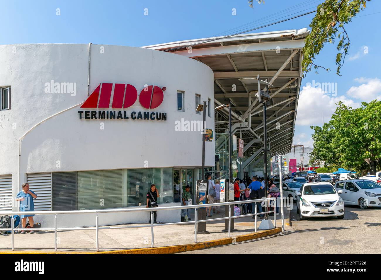 ADO bus terminal downtown city centre, Cancun, Quintana Roo, Yucatan