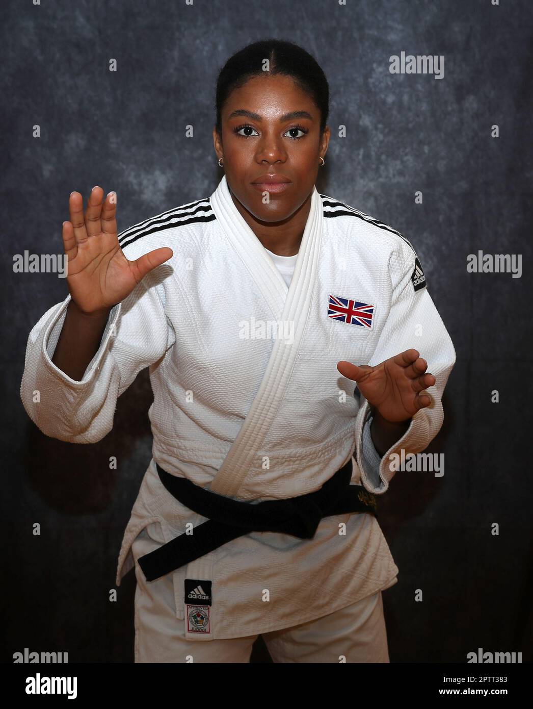Nekoda SmythDavis during a media day at The British Judo National