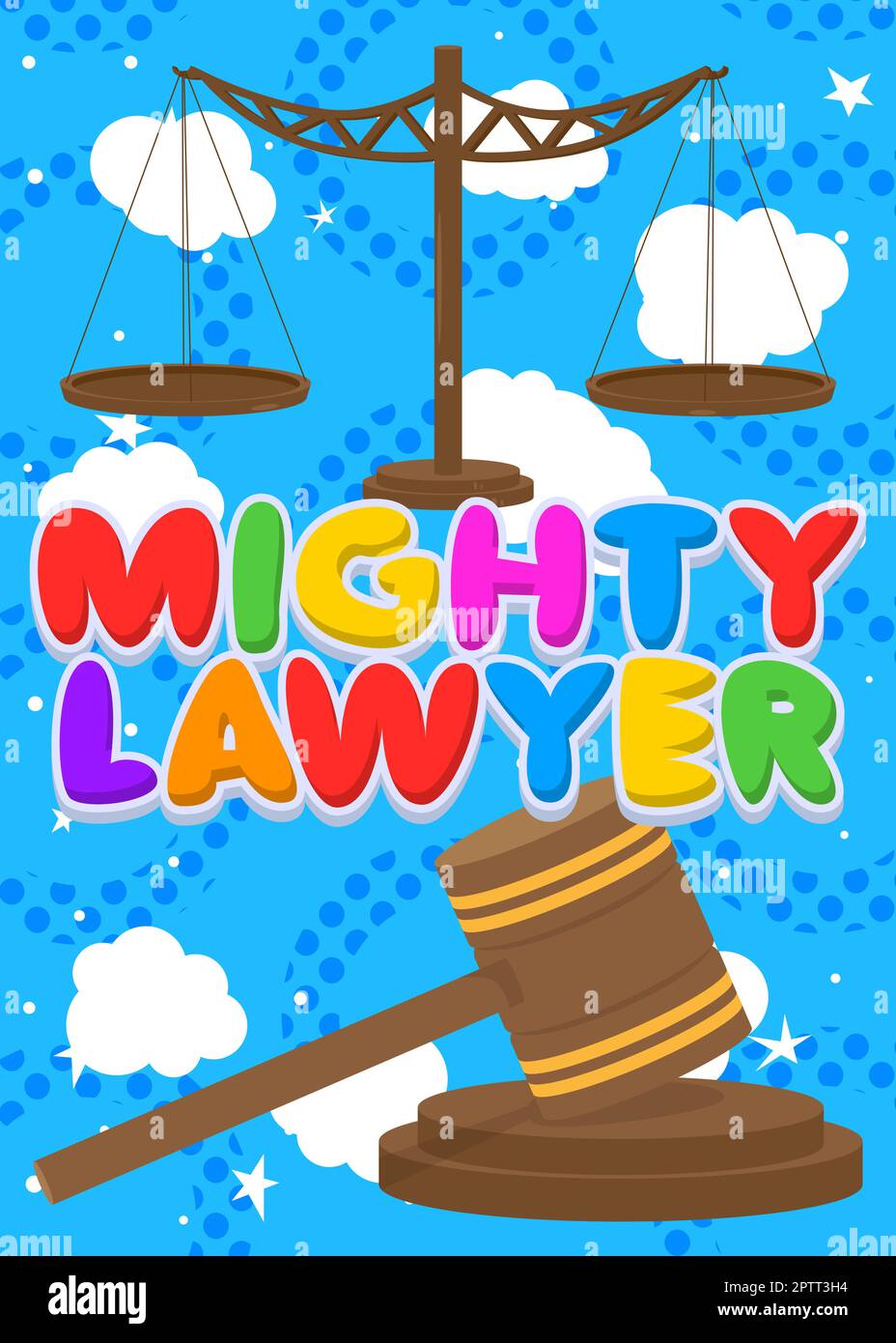 Lawyer. Word written with Children's font Stock Vector Image & Art Alamy