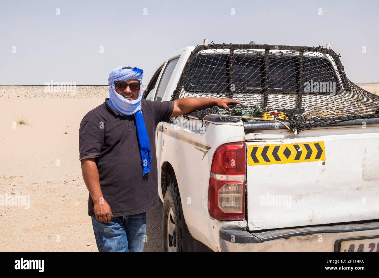 Mauritania, railroad track Stock Photo Alamy