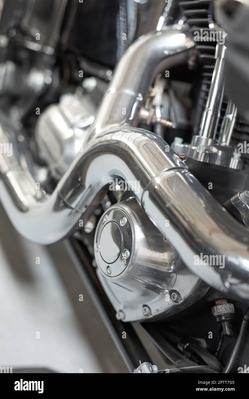 motorbike exhaust pipe