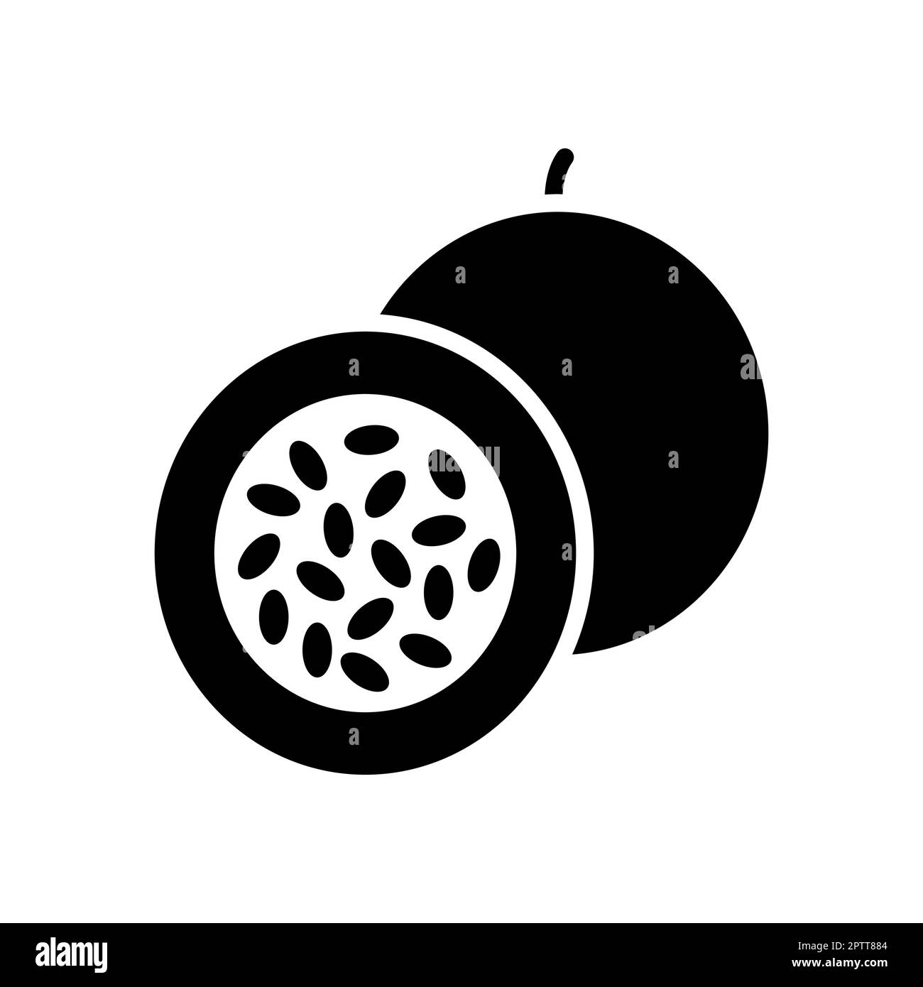 Passion fruit Black and White Stock Photos & Images Alamy