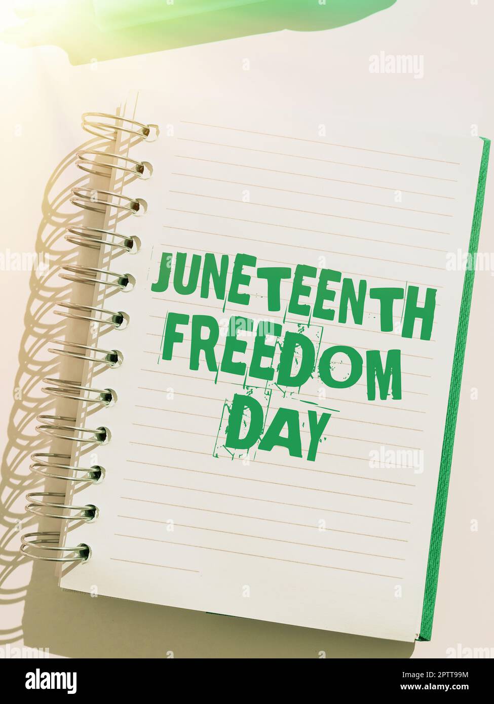 Handwriting text Juneteenth Freedom Day, Word Written on legal holiday ...