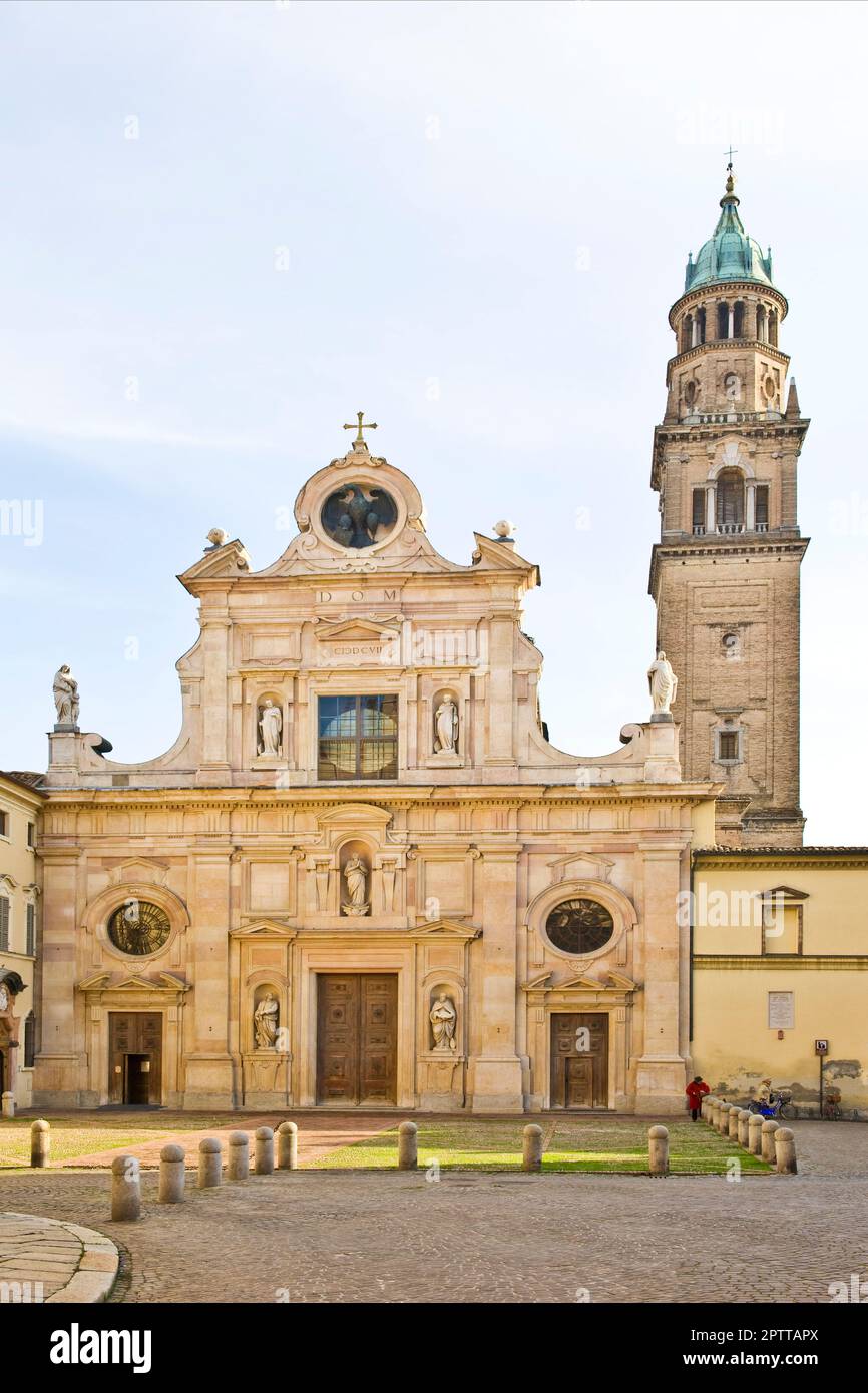 San Giovanni Evangelista church, Parma, Emilia Romagna, Italy Stock