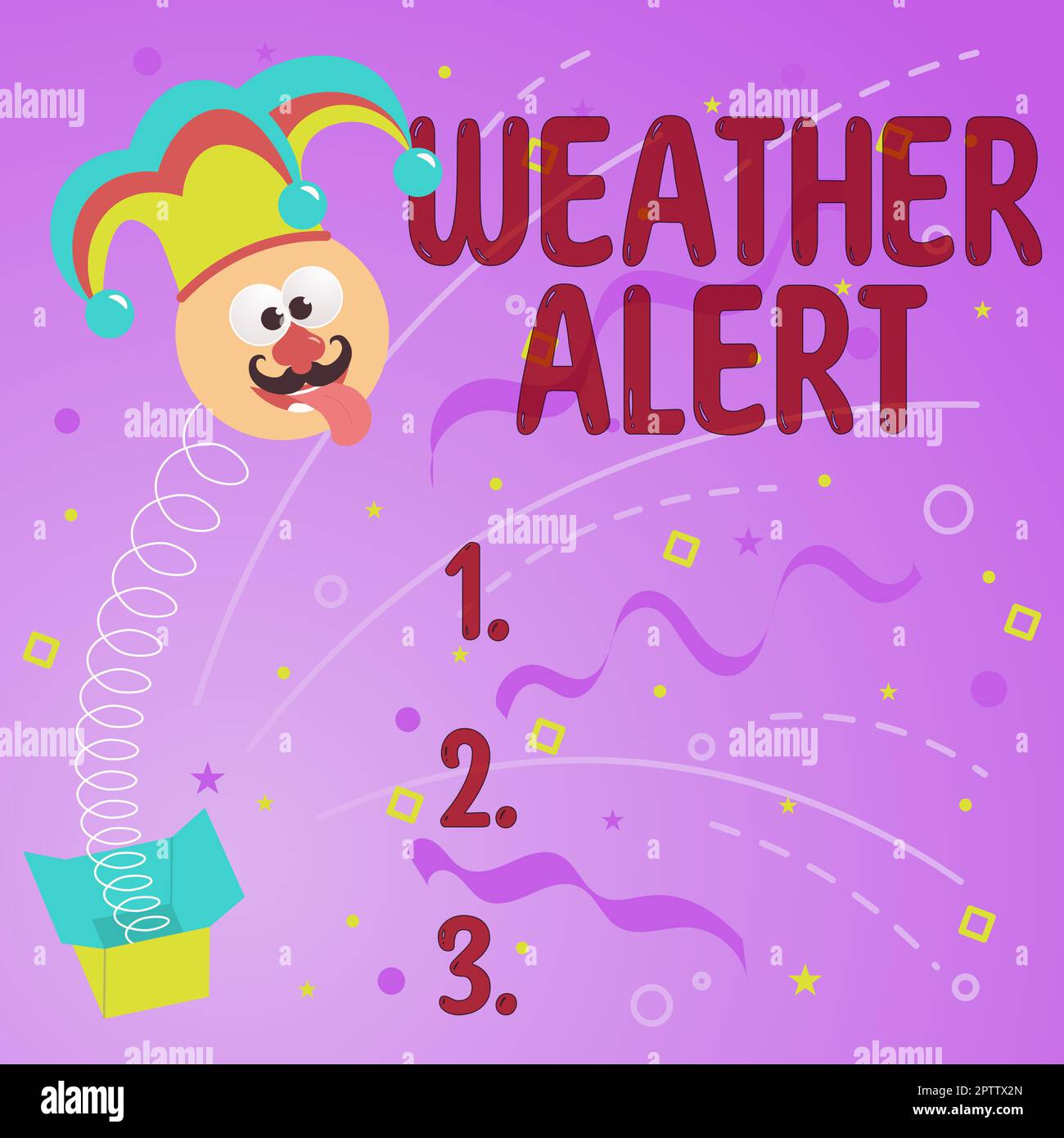 Hand writing sign Weather Alert, Business idea urgent warning on the