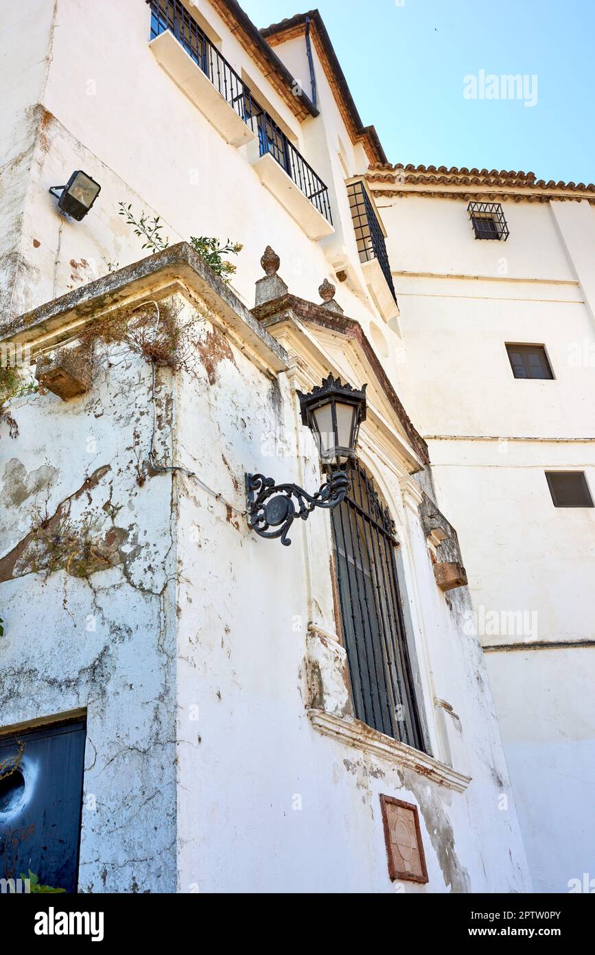 Ronda - the ancient city of Ronda, Andalusia. The beautiful ancient city of Ronda, Andalusia, Spain Stock Photo