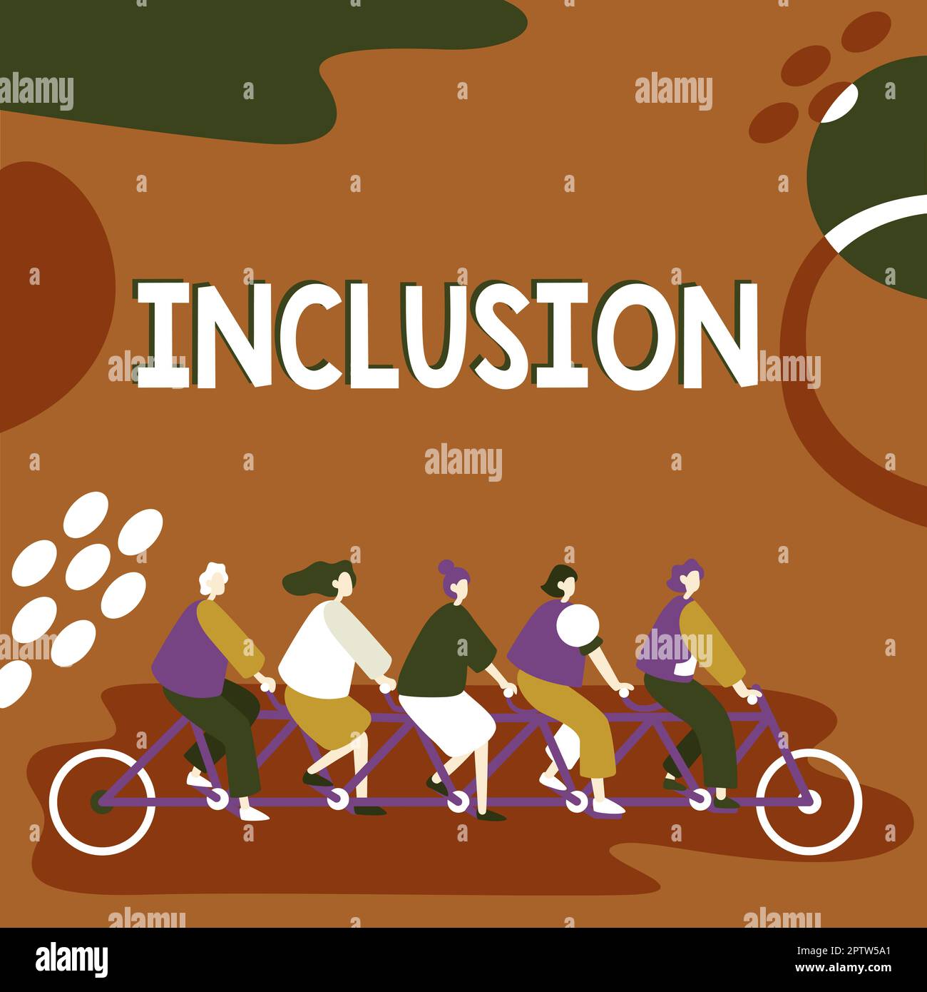 Inspiration showing sign Inclusion, Business overview action state ...