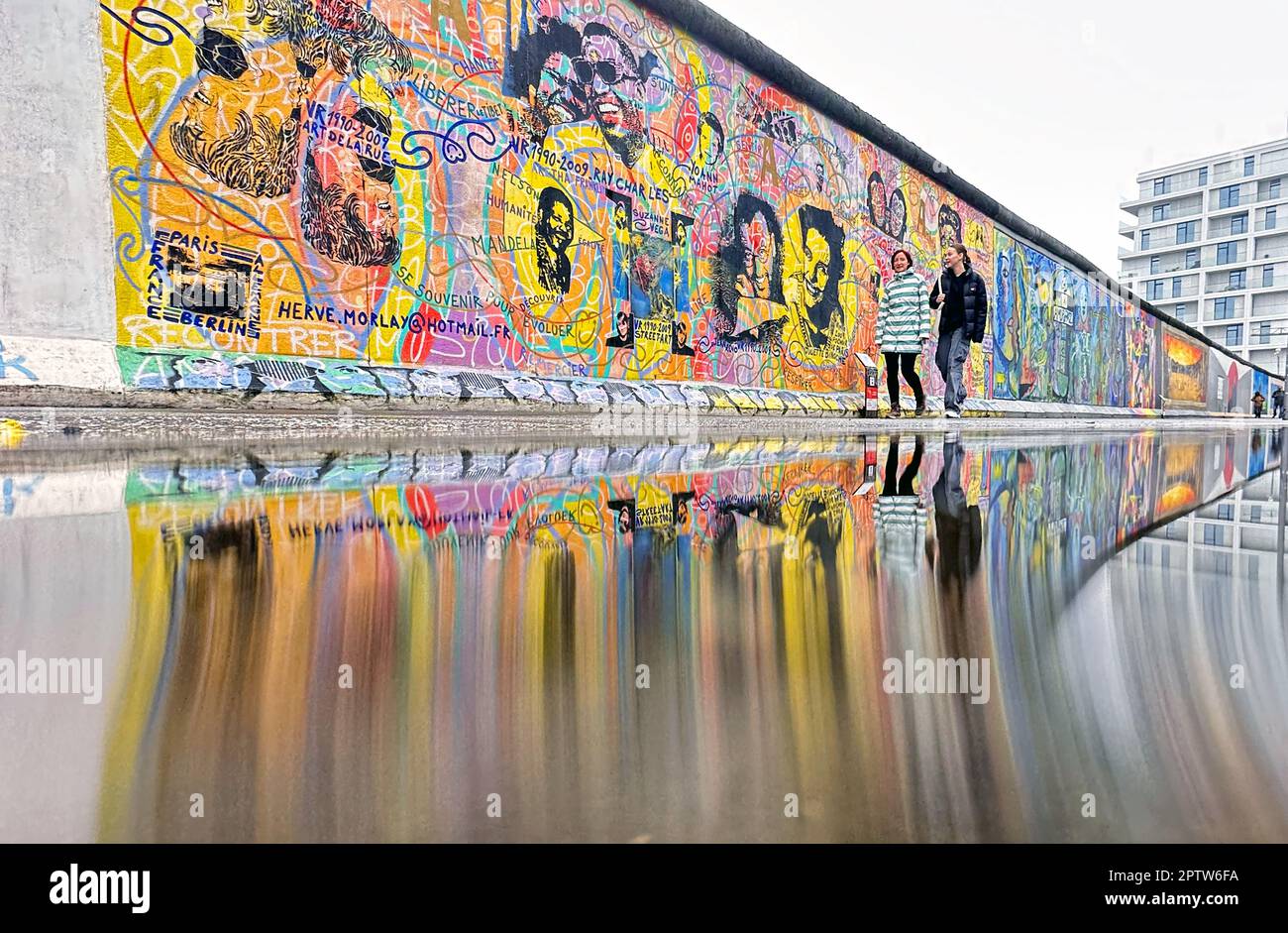 Berlin, Germany. 16th Apr, 2023. It also rained a lot in Berlin in