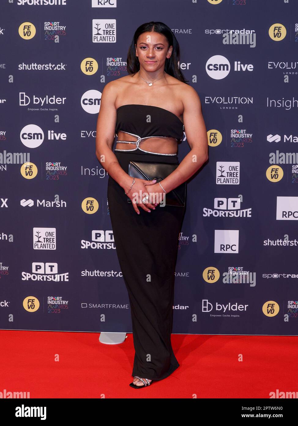 London, UK. 27th Apr, 2023. Becky Downie seen attending the Sport