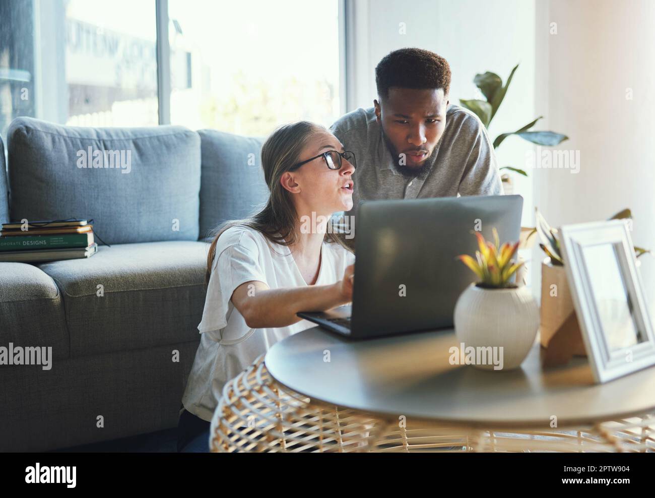 Laptop, research collaboration and diversity students coworking on ...