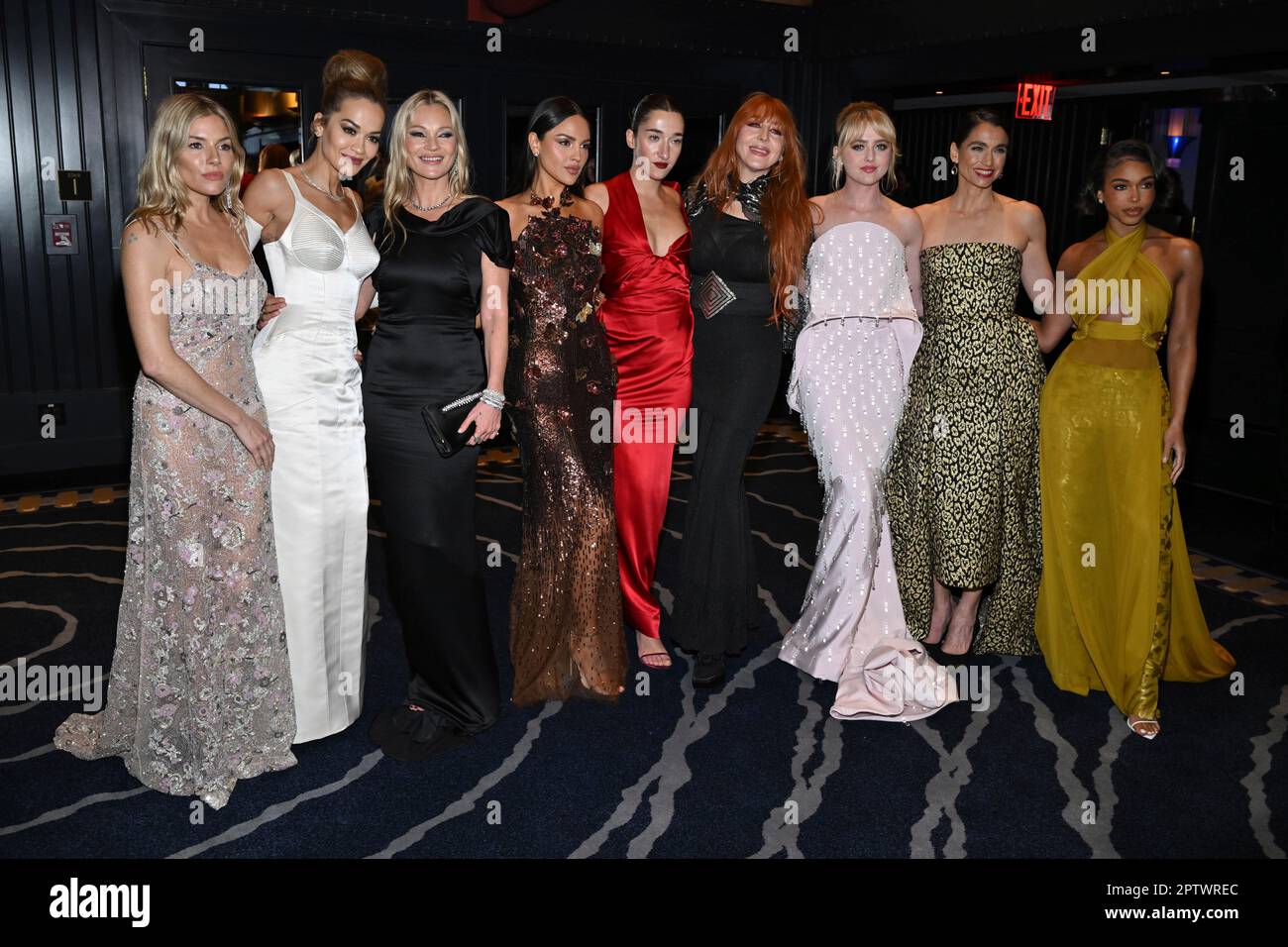 Photo by: NDZ/STAR MAX/IPx 2023 4/27/23 Sienna Miller, Rita Ora, Kate