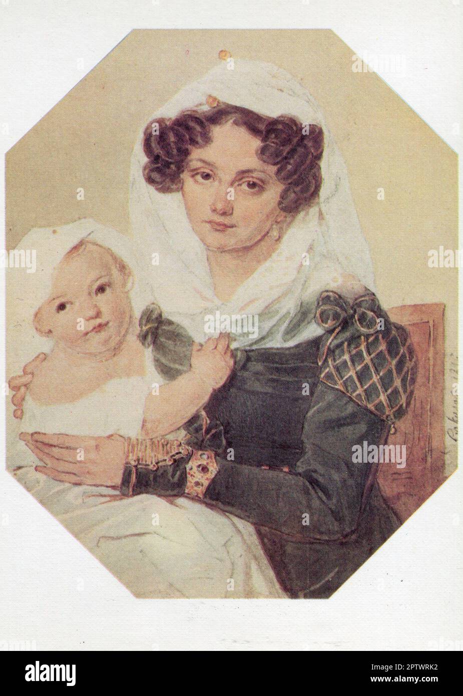 Princess Maria Nikolaevna Volkonskaya (née Raevskaya; Russian: Мария ...