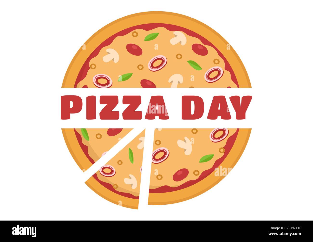 National Pizza Day on Celebration February 9 by Consuming Various Slice