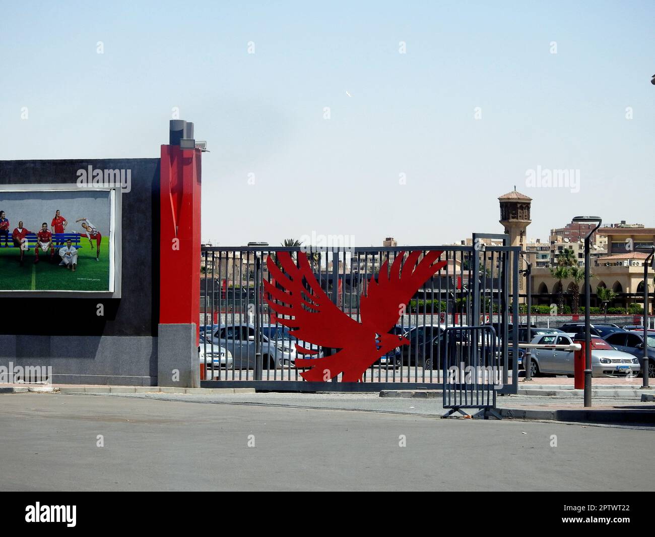 Cairo, Egypt, April 26 2023 Al Ahly SC Sporting Club, the National