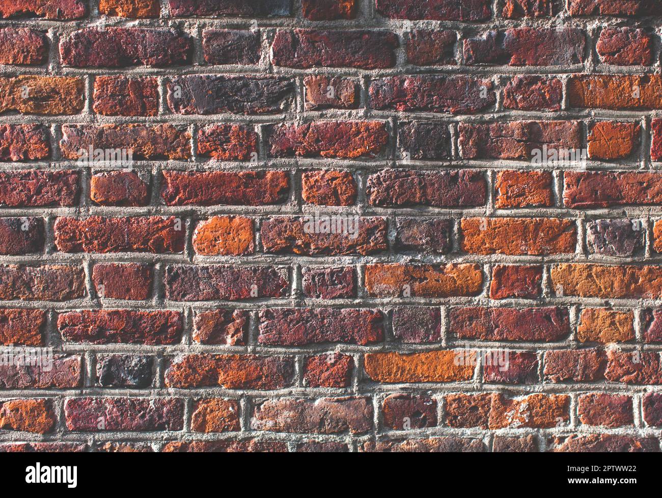 Red brick wall background retro vintage Stock Photo - Alamy