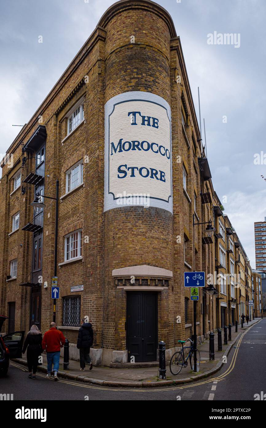 The Morocco Store Leathermarket Bermondsey London. Eighteenthcentury
