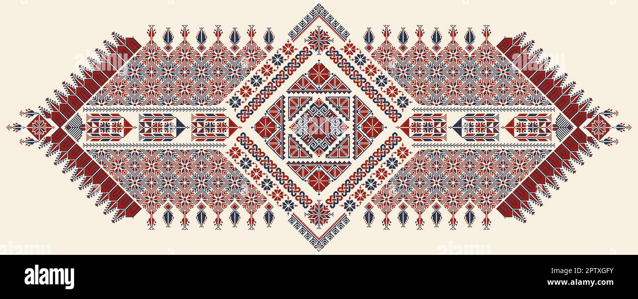 Tatreez decorative symbol 8 Stock Vector Image & Art Alamy