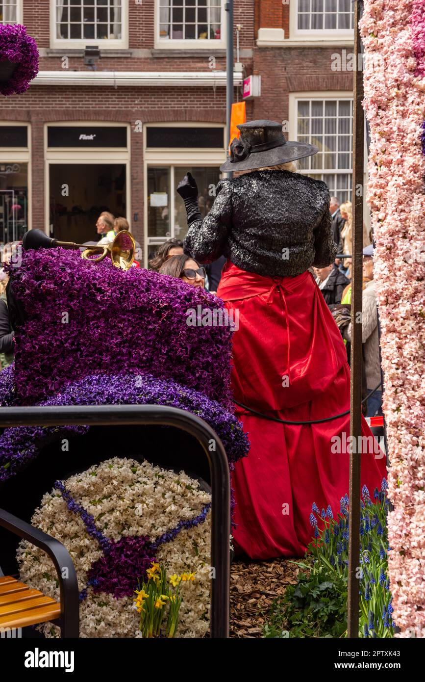 April 23, 2023, Haarlem, Netherlands, as Details from the traditional