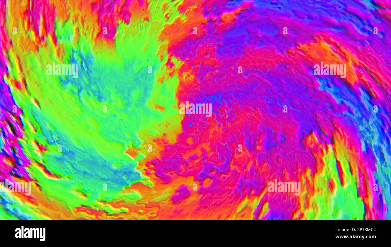 Weather Hurricane On Radar And Satellite Stock Photo Alamy