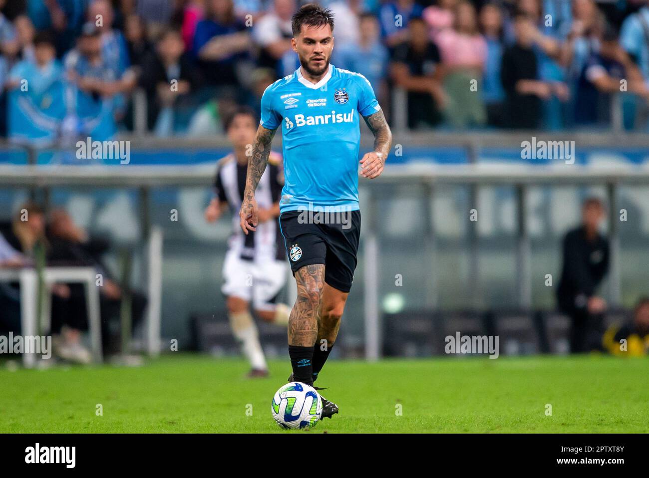 Porto Alegre, Brazil. 27th Apr, 2023. Nathan do Gremio, during the match between Gremio and ABC-RN, for the 3rd phase of the Copa do Brasil 2023, at Arena do Gremio, this Thursday, 27. 30761 (Richard Ducker/SPP) Credit: SPP Sport Press Photo. /Alamy Live News Stock Photo