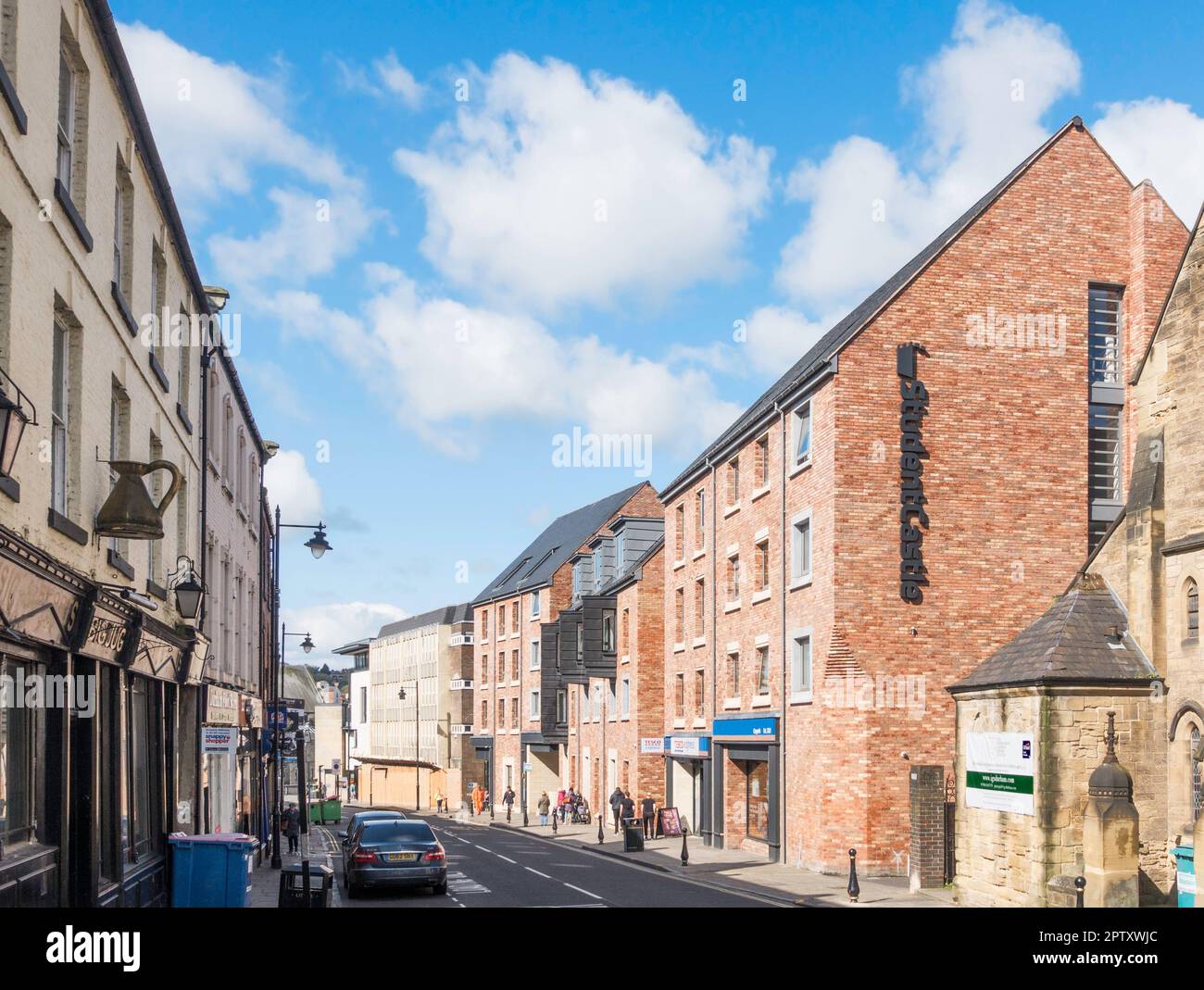 Student in Student Castle, Claypath, Durham City, Co