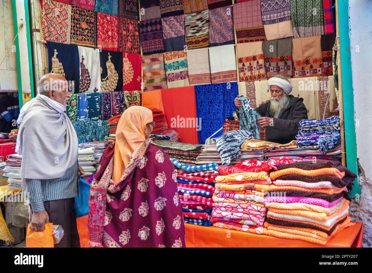 India, Uttarakhand, Gangotri. Himalaya. Pilgrimage site. Bhagirathi