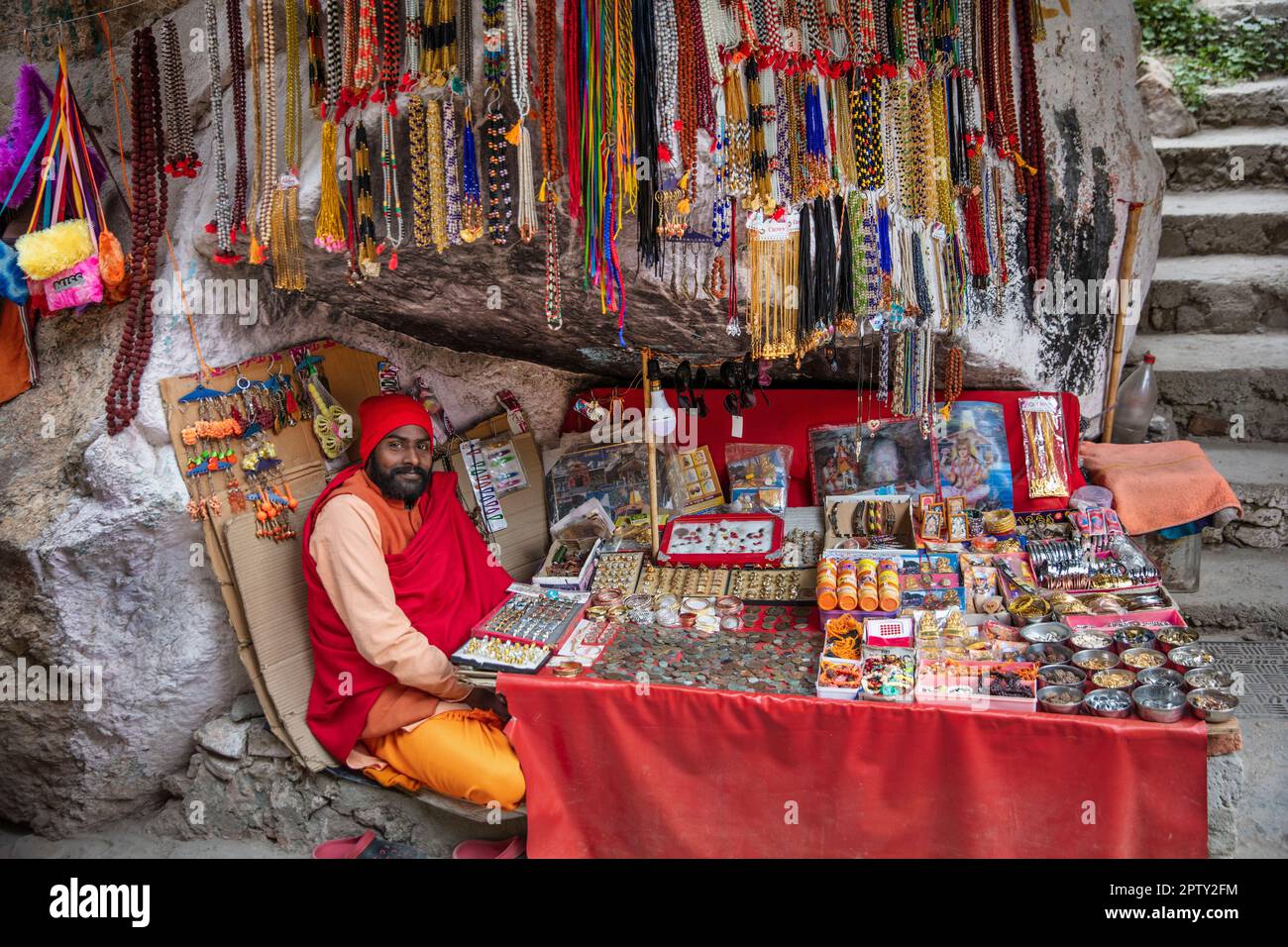 India, Uttarakhand, Gangotri. Himalaya. Pilgrimage site. Bhagirathi