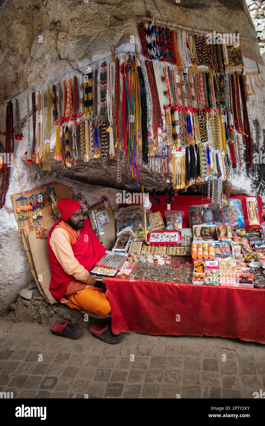 India, Uttarakhand, Gangotri. Himalaya. Pilgrimage site. Bhagirathi