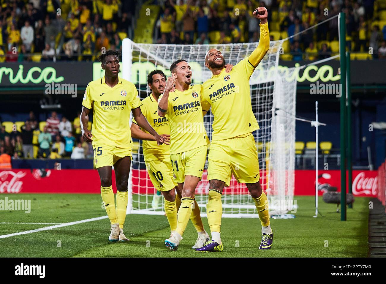 Quique Setien, head coach of Villarreal during the Spanish championship La  Liga football match between Villarreal CF and Atletico de Madrid on June 4,  2023 at La Ceramica Stadium in Castellon, Spain 