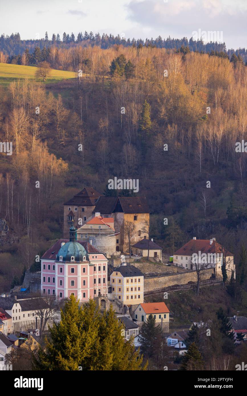 castle Becov nad Teplou, Czech Republic Stock Photo