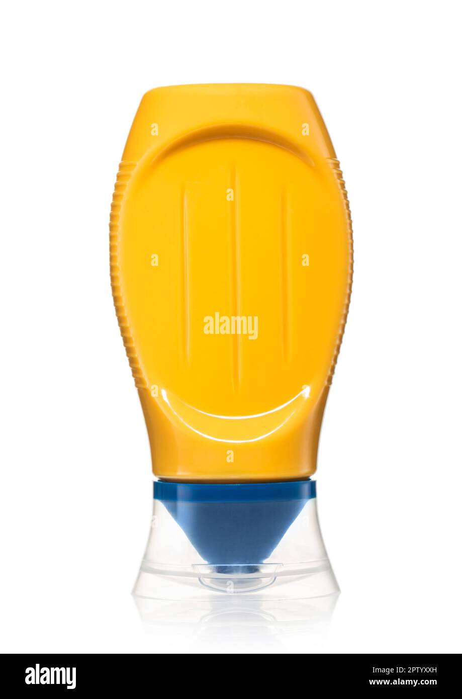 Creamy cheddar cheese dip sauce for burgers on white Stock Photo Alamy