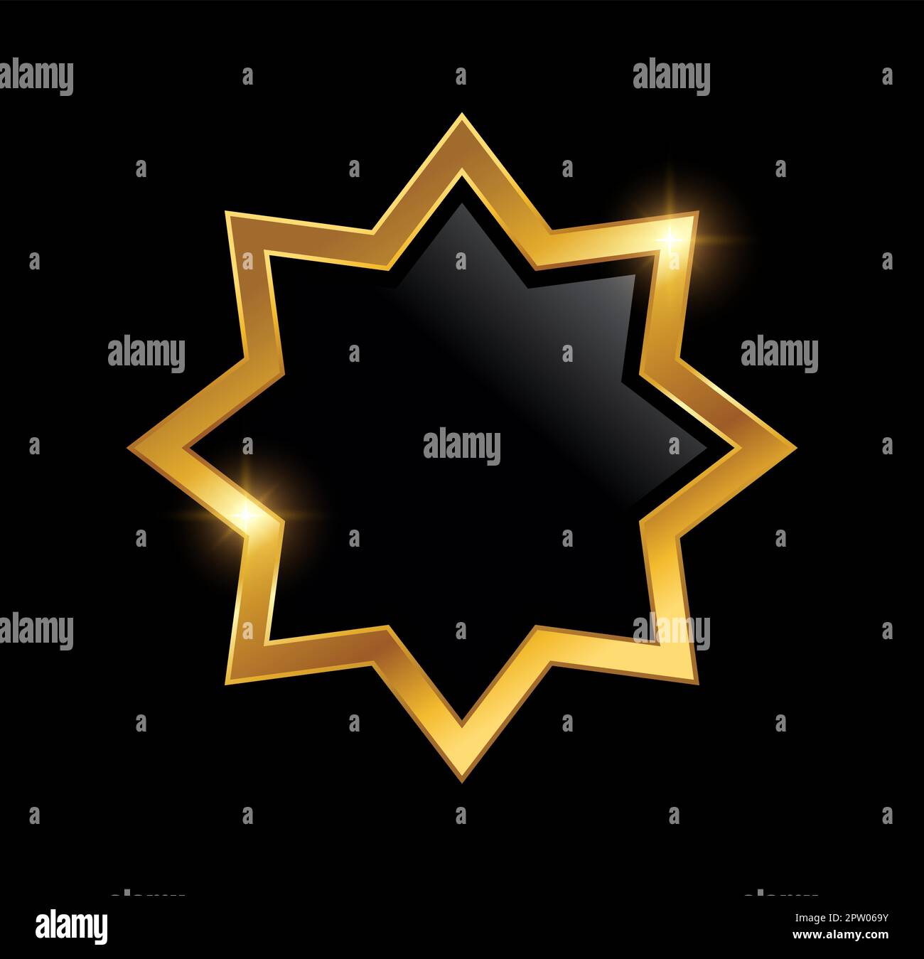 Gold star logo hi-res stock photography and images - Alamy
