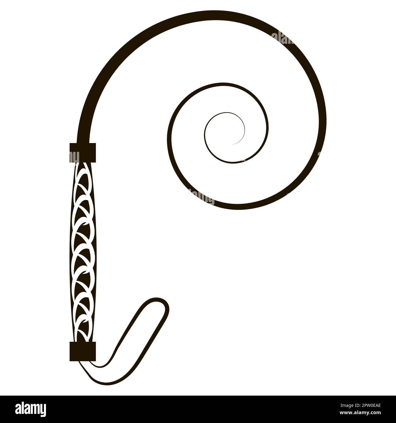 Bullwhip white background hi-res stock photography and images - Alamy