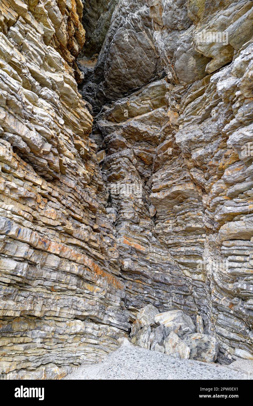 Layers of Limestone Stock Photo Alamy