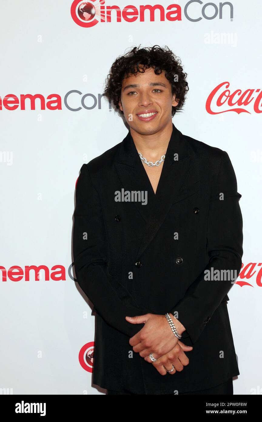Anthony Ramos at the 2023 CinemaCon Big Screen Achievement Awards held