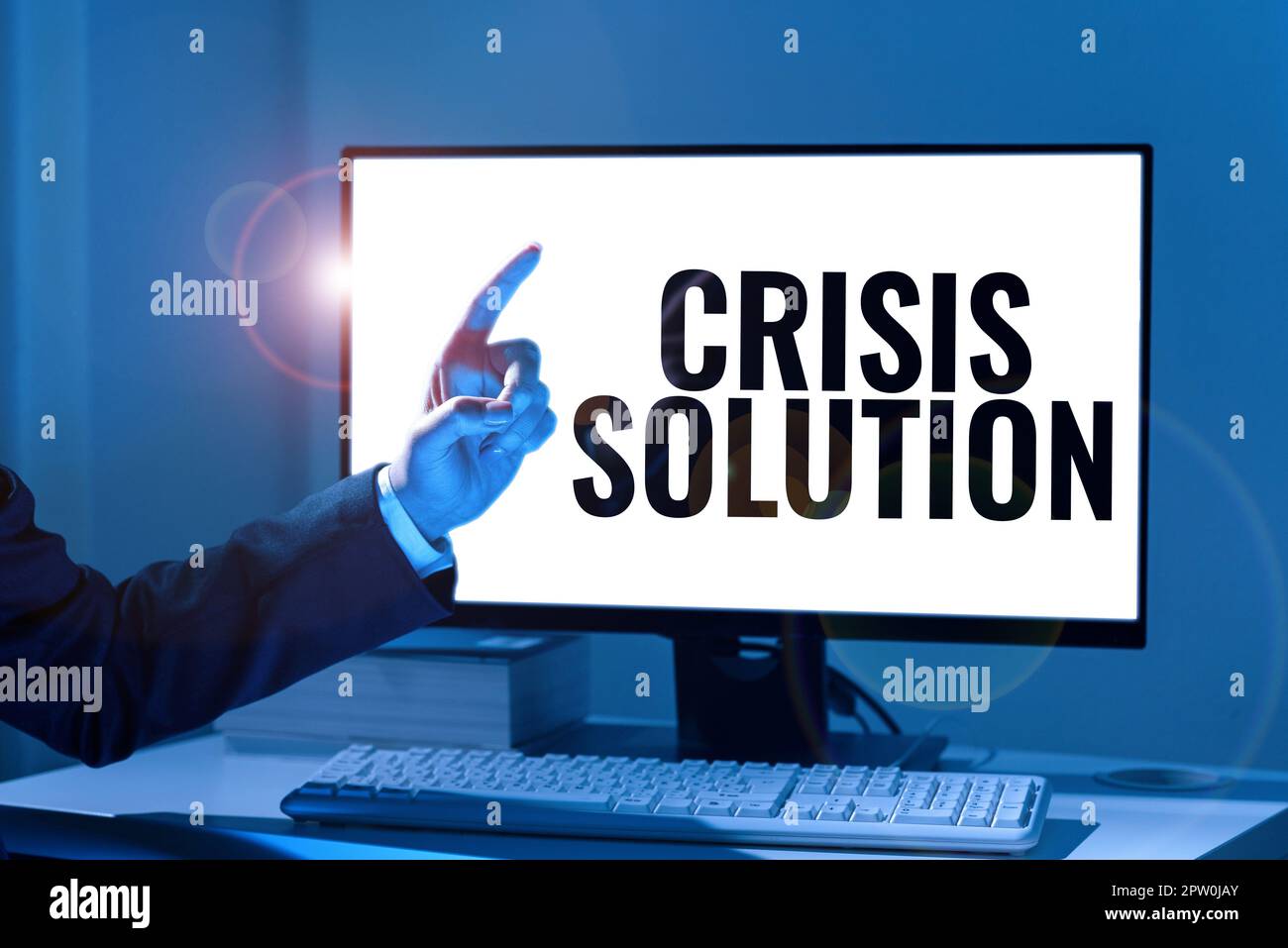 Crisis solution hi-res stock photography and images - Alamy