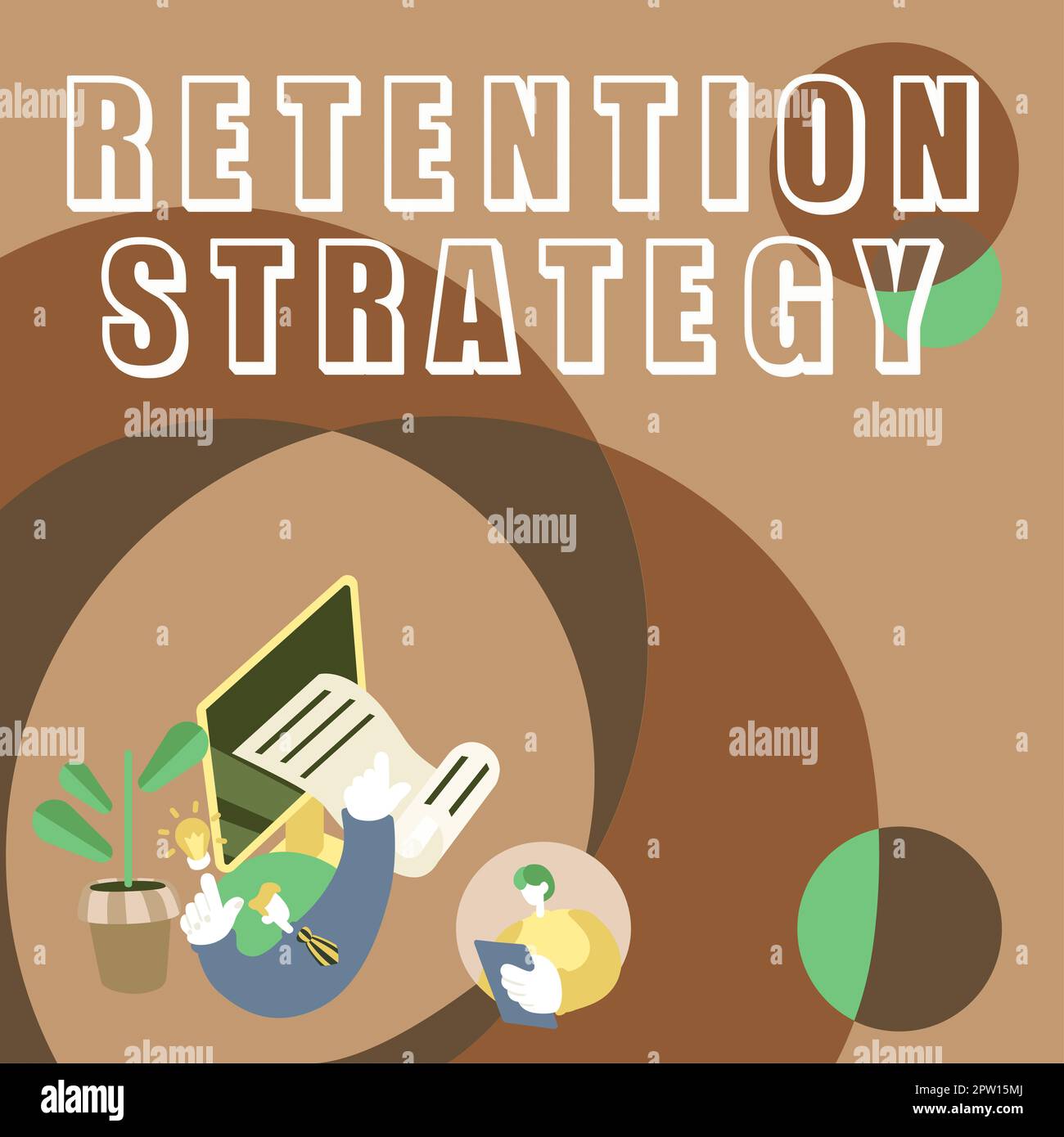 Handwriting text Retention Strategy, Business showcase activities to ...