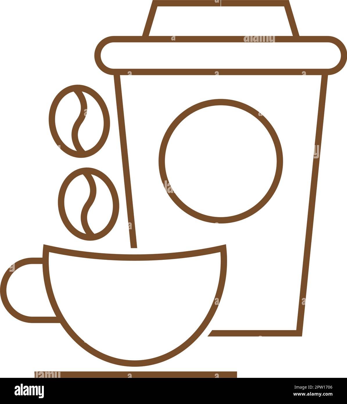 Coffee logo icon design Stock Vector Image & Art - Alamy